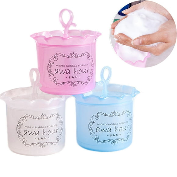 Simple Face Cleanser Shower Bath Shampoo Foam Maker Bubble Foamer Device Cleansing Cream Foaming Clean Tool
