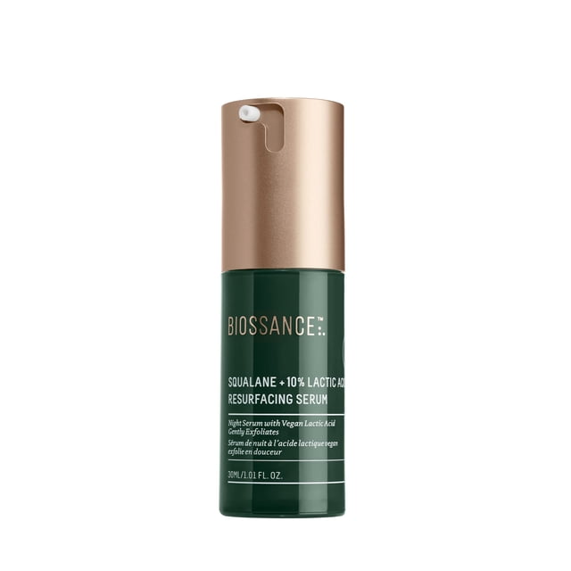 Sérum de noche BIOSSANCE Squalane + Ácido láctico 30 ml