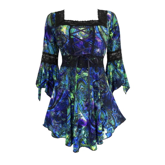 Dare To Wear Victorian Gothic Boho Renaissance Corset Top S - 5x