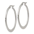 thumbnail image 3 of Stainless Steel 34mm Hoop Earrings, 3 of 8
