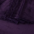 thumbnail image 2 of Velvet Plush Fleece Solid Sheet Set, Full, 4 Pieces, 2 of 5
