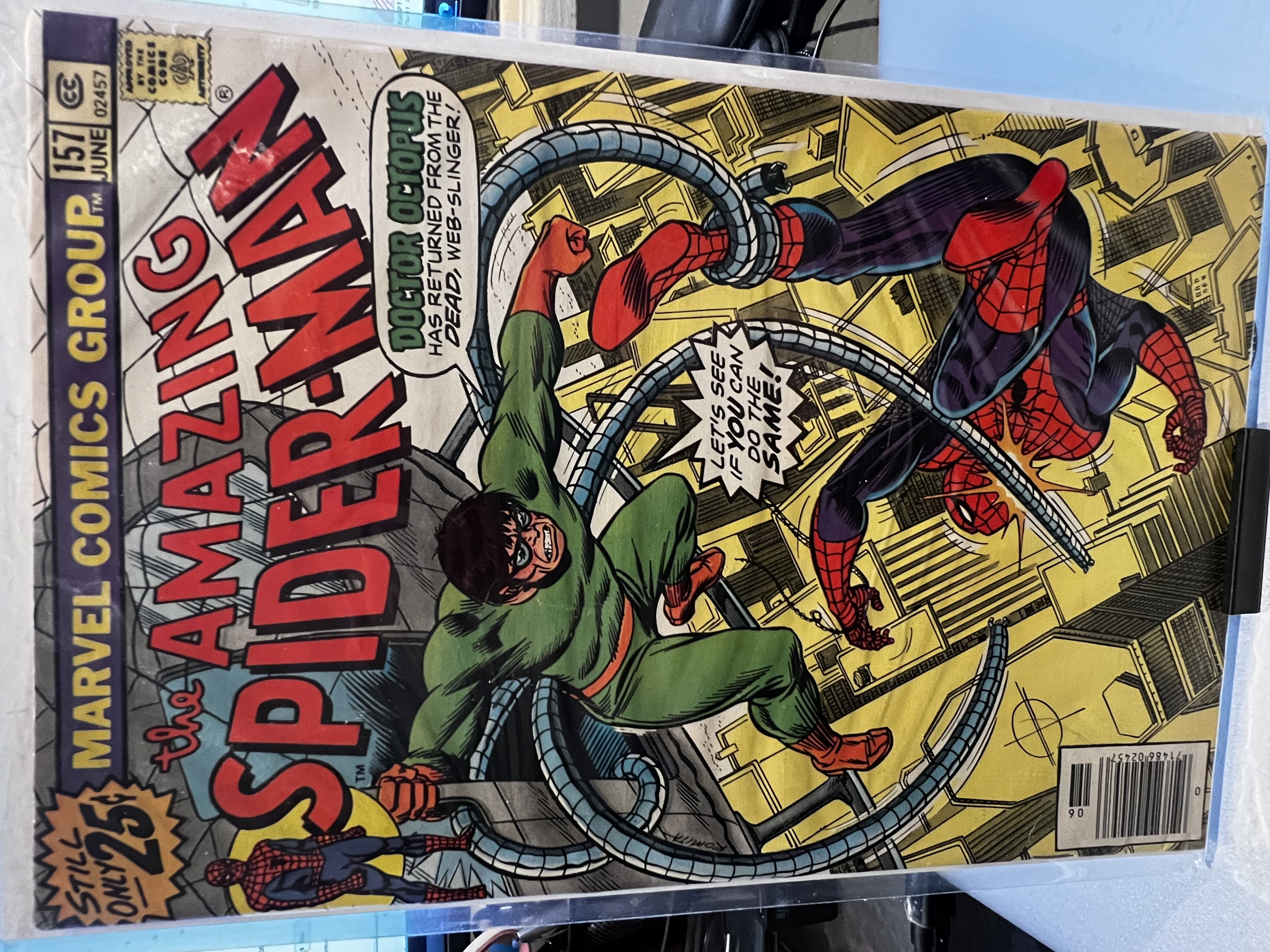 Amazing Spider-Man # 157 VF/NM Marvel Comic Book Doctor Octopus
