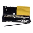 thumbnail image 1 of TISHITA C Key Woodwind Instrument Lightweight Piccolo for Classroom Student Beginner Silver, 1 of 8