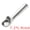 Silver 1.9in, variant on Unique Bargains Stainless Steel Ice Cream Scoop with Easy Release Silver 1.7in