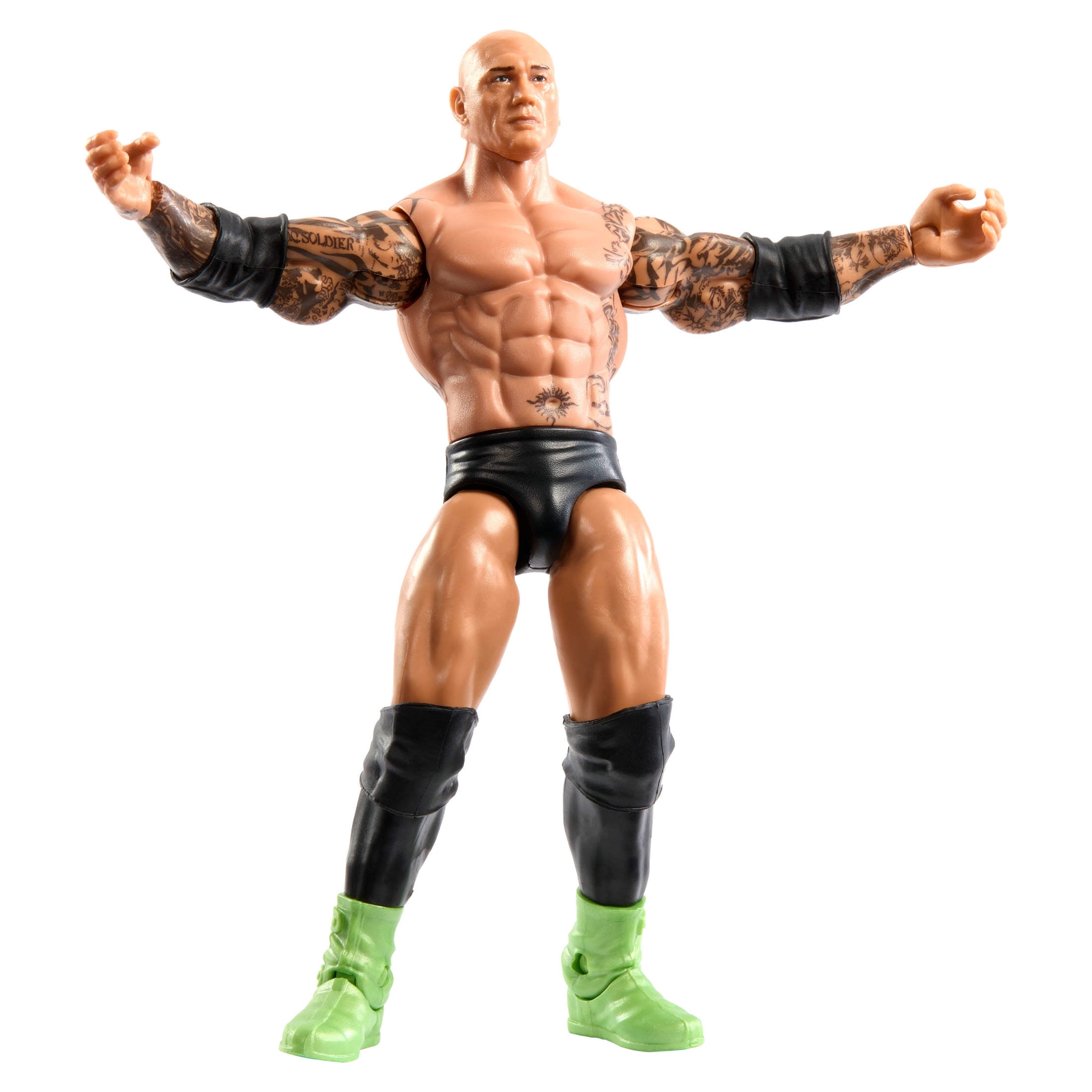 WWE Batista Action Figure, Main Event Series #152 6-inch Collectible Superstar with Articulation