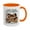 Orange, variant on Binwennn Vintage Stoneware Coffee Mugs DIY Photo Cup Custom Coffee Cup With Pictures Coffee Mug Coffee Cup Custom Cup