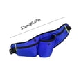 thumbnail image 3 of Aodebiao Ceinture de Course Hydratante avec Porte-Bouteille d'Eau, Sac Banane Réglable pour Course, Randonnée, Cyclisme, Entraînement Physique, Sports, Marathon, Trail, Voyage, Rangement pour Téléphone, Sans Rebond, Sac Banane Léger, 3 of 6
