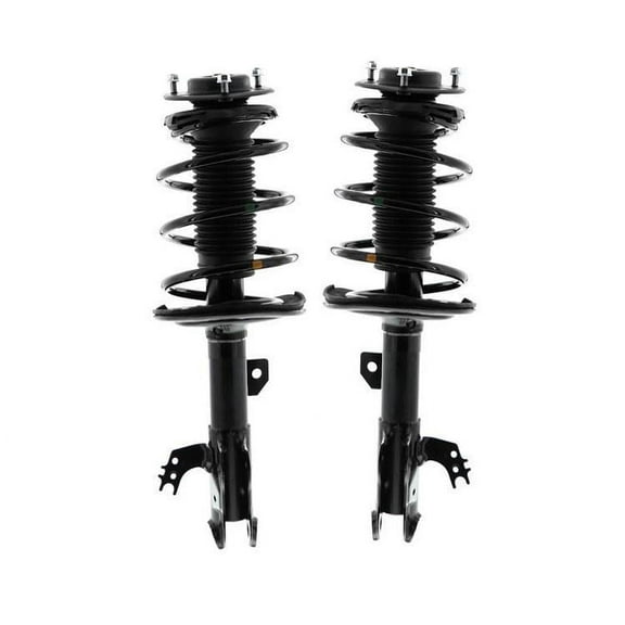 Front Left & Right Complete Coil Spring Struts for Lexus ES300H ES350 2013-2018