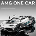 thumbnail image 2 of 1/24 Scale Bens Amg One Sports Car Toy Model Alloy Diecast Pull Back Sound Light Model Car Toy For Boy Birthday Gifts Collection, 2 of 5