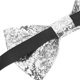thumbnail image 5 of Pajarita de esmoquin formal, pajarita preatada, pajarita ajustable, pajarita de graduación, accesorio de disfraz con purpurina, 5 of 5