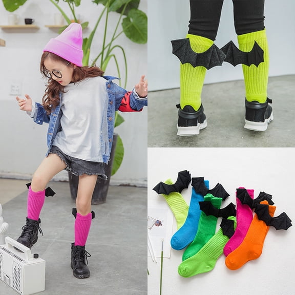 CAIXIA Girls Kids Ruffle Socks Uniform School Dress Bowknot Frilly Cotton Crew Socks