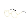 thumbnail image 5 of Espejo plano redondo retro artístico, gafas de pato amarillo pequeño con ácido hialurónico, gafas de juguete para gato de la suerte, 5 of 5