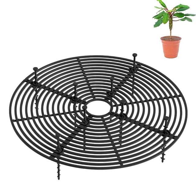 2 Pack Cache-Pots pour Plantes, Protection de Sol pour Chat, Grille Découpable, Cache-Pots pour Plantes d'Intérieur et d'Extérieur