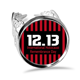 thumbnail image 1 of Memorial aniversario de lucha por la libertad Anillo de compromiso de boda de amor ajustable Unbranded M, 1 of 3