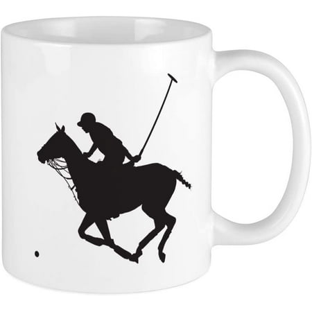 

Polo Pony Silhouette Mug Ceramic Coffee Mug Tea Cup 11 oz