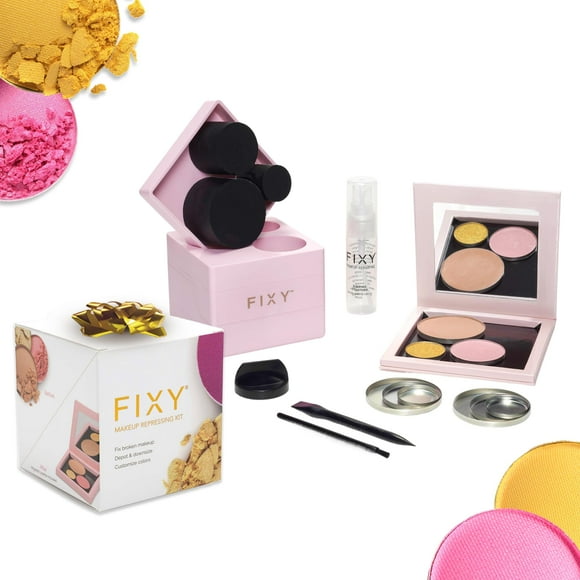 Kit de reparación de maquillaje FIXY, herramienta de represión con paleta y sartenes