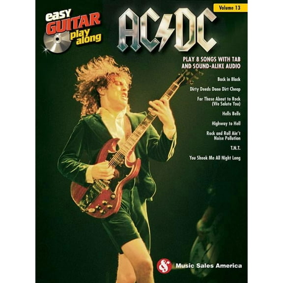 AC/DC: Easy Guitar Play-Along Volume 13 (Paperback)
