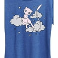 thumbnail image 3 of Pokémon - Mew Sketch -  Women's Short Sleeve Graphic T-Shirt, 3 of 5