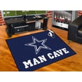 thumbnail image 1 of Fanmats NFL - Dallas Cowboys Man Cave All-Star Mat 33.75"x42.5", 1 of 2