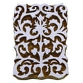 thumbnail image 2 of Indian Wooden Stamps Floral Stamp Handcarved Textile Stamp Printing Block, 2 of 4