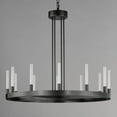 thumbnail image 2 of 16164CRBK Maxim Lighting Ovation - 36W 12 LED Chandelier-24.35 Inches Tall and 31.5 Inches Wide-Black Finish    -Traditional Installation, 2 of 5