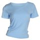 thumbnail image 2 of Camiseta de manga corta con diseño de lazo para niñas y mujeres, blusa informal METRO, 2 of 9