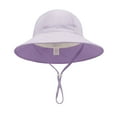 thumbnail image 6 of Gibobby Baby Sun Hat UPF 50+ Sun Protective Toddler Bucket Hat Cartoon Print Wide Brim Summer Outdoor Play Beach Hat for Boys Girls 12-18 Months 1T 2T 3T 4T 5T 6T(S,D), 6 of 7