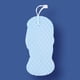 thumbnail image 2 of Esponja suave para baño, exfoliante corporal, masajeador de piel muerta, cepillo de limpieza (azul) Sywqhk Cuidado Belleza, 2 of 3