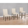thumbnail image 4 of Bowery Hill Farmhouse Upholstered Side Chair in Beige-Rustic Brown (Set of 2), 4 of 4