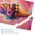 thumbnail image 3 of 500 pcs 500 piece puzzle for adults Ice cream cone,Unique and Beautiful Design,Vibrant Colors,Funny Ice cream cone Wooden Puzzles 500 Piece,for Ice cream cone Lovers Gift,Stress relieving pleasure, 3 of 6