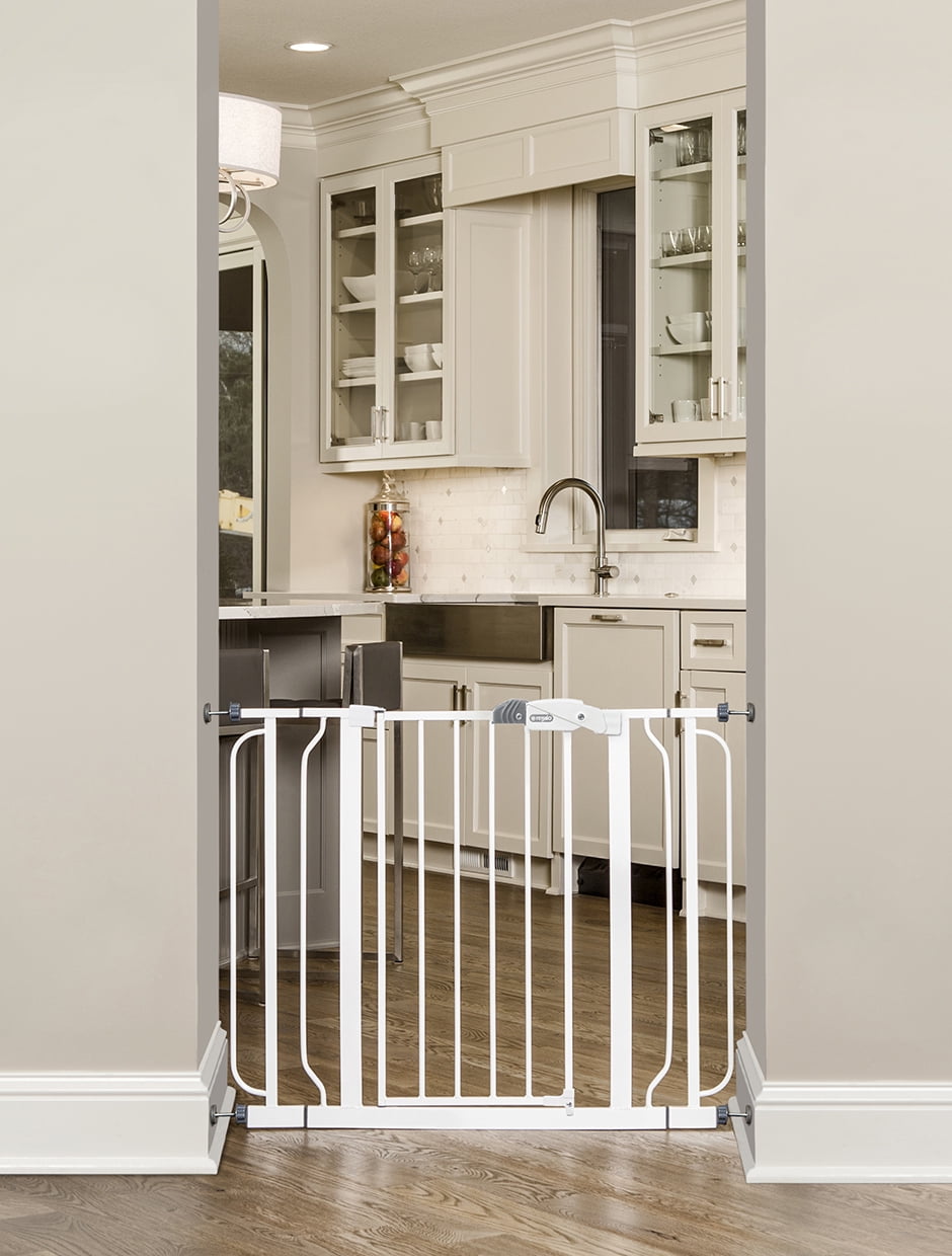 Regalo Easy Step Extra Wide Metal Walk Through Baby Safety Gate