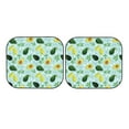 thumbnail image 7 of Fotbe Avocado Flowers And Leaves 2-Piece Car Windshield Sun Shade | Sun Blocker for Car Windshield | Foldable Automotive Interior Accessories for Sun Protection-Small, 7 of 7