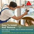 thumbnail image 6 of 4 Mil Clear Security and Safety Window Film Shatterproof Film for Glass Windows Anti Shatter Tempered Glass Film for Home and Office, 6 of 9