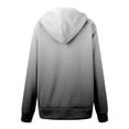 thumbnail image 5 of GXIPO Womens Plus Size Sweatshirt Full Zipper Long Sleeve Coats Thumb Hole Zip Up Hoodie Solid Color Pullover With Pockets Gray 3XL, 5 of 6