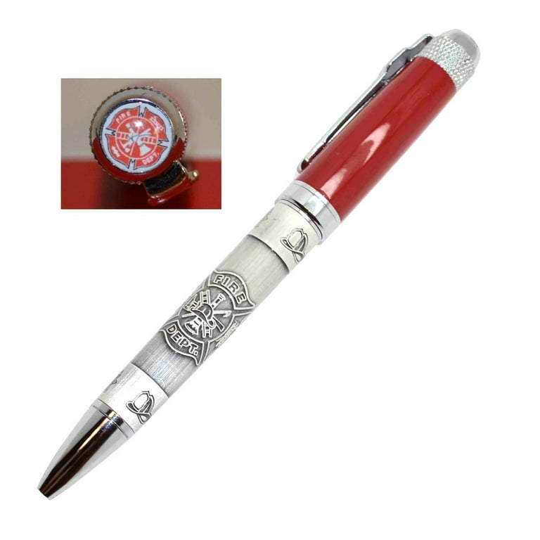 Heavy Weight Metal Firefighter Pen Set Heavy Weight Metal Firefighter Pen Set
