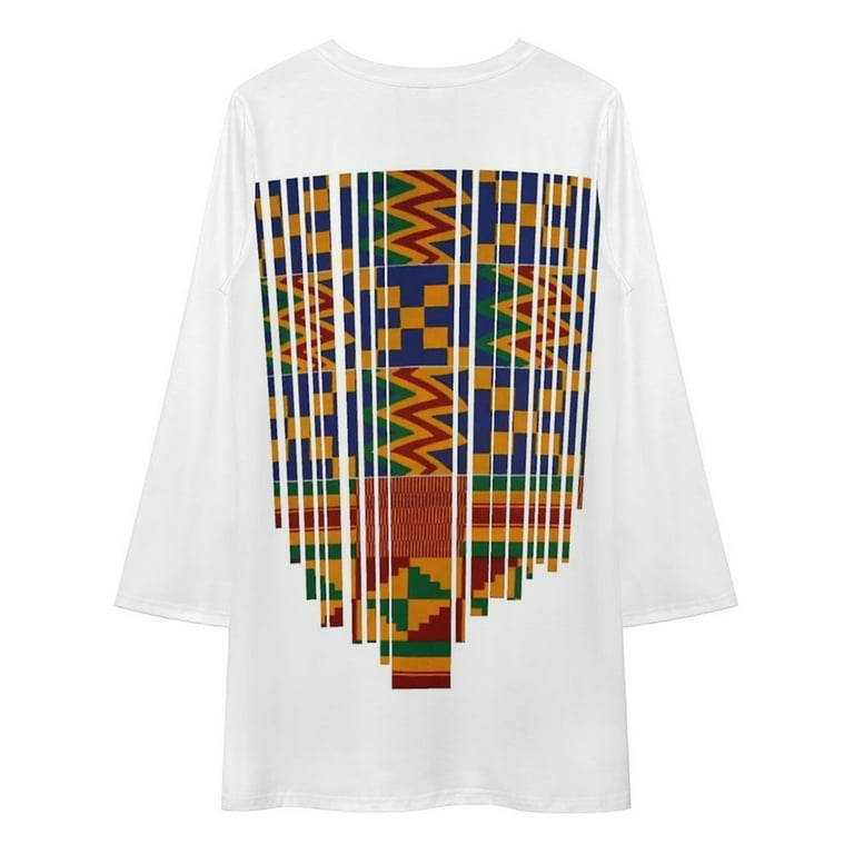 white christmas dresses Kente Vocho White 8