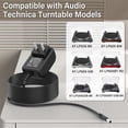 thumbnail image 2 of Cable de alimentación de 12 V 2 A para tocadiscos Audio Technica, 2 of 8