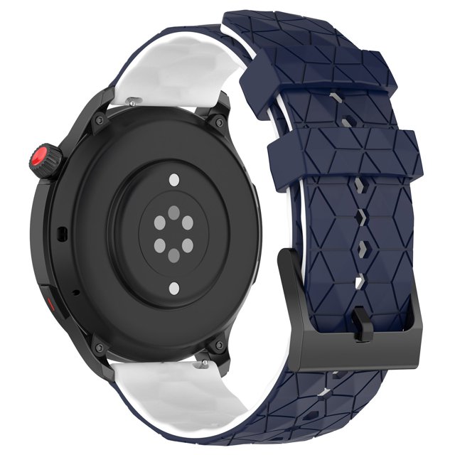 WIFKLSIIPG 22mm Solid Color Silicone Sports Sweat Proof Watch Strap with Fashionable Design and Easy Replacement