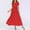A01322-Red, variant on TIANEK Sundresses for Women Casual Beach Short Sleeve Polka Dot Midi Sun Dress A-Line Bandage Long Dresses for Teens