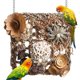thumbnail image 1 of Bird Toys, Parakeet Toys Bird Foraging Toys Grass Mat Climbing Wall for Parakeet,Parrot,Cockatiel,Co, 1 of 5