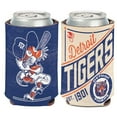 thumbnail image 2 of MLB Detroit Tigers Cooperstown 12oz Can Cooler, Collapsible, 2 of 2