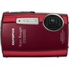 Olympus Stylus 3000 12 Megapixel Compact Camera, Red