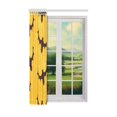 thumbnail image 3 of MKHERT Black Bat Pattern Window Curtain Living Room,Bedroom Window Drapes 52x84 inch, 3 of 3