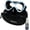 Aqua With Black Skirt, variant on Kids Tidal Mask with Anti-Fog Technology for Scuba Diving, Snorkeling, Free Diving and Swimming. Help Your Kids Explore The Underwater World with Confidence. Blue with Clear Skirt.