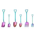 thumbnail image 1 of 6Pcs Creative Fruit Fork Spoon Stainless Steel Scoop Dessert Spoon Fork, 1 of 6