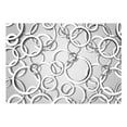 thumbnail image 4 of Tiptophomedecor Abstract Wallpaper Wall Mural - Vicious Circles, 4 of 7