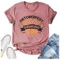 thumbnail image 1 of TSADFHJI Hauts d'Été en Coton pour Femmes T-Shirt à Manches Courtes Col Rond Imprimé Graphique Décontracté TG, 1 of 4