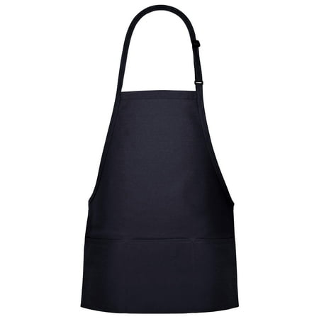 Fame Fabrics F10XL 3 Pocket Bib Apron ADJUSTABLE NECK