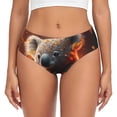 thumbnail image 1 of Fotbe Cute Maple Leaf Koala Calzones Estampados para Mujer – Ropa Interior de Algodón, Cómoda, Suave y Elástica-3X-Large, 1 of 6