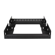 8u Open Frame Wall Mount Equipment Rack 12in Deep
